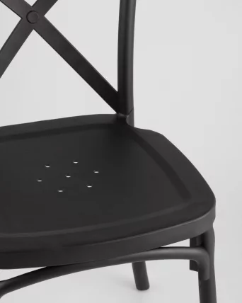 Стул пластиковый Кроссбэк Черный_8