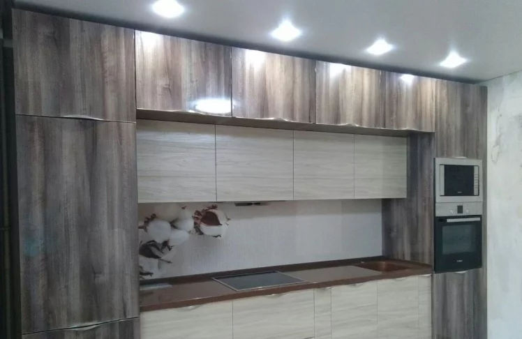 Глянцевый фартук (КОМПОЗИТ) KM 53_2