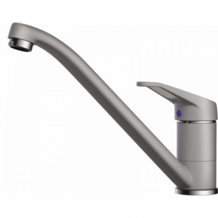 Смеситель Omoikiri Kado-Gr/Латунь/Гранит/Leningrad Grey_0