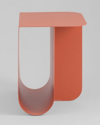 Журнальный столик Лауре металл красный / Laure_6