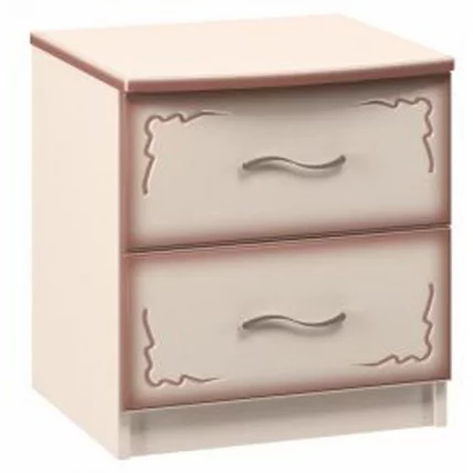 Тумба прикроватная Виктория 03 Макиато Дуб молочный с патиной_0