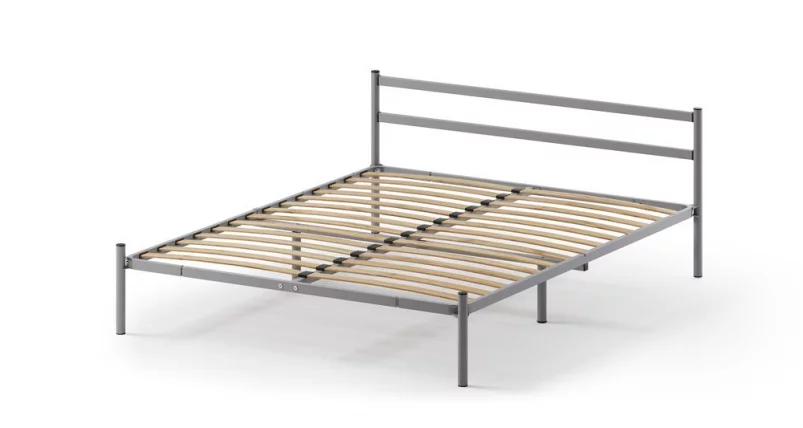 Кровать Метта 1600x2000 Серая_2