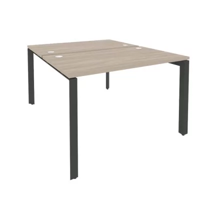 Рабочая станция на П-образном м/к ОНИКС О.МП-Д.РС-2.2.7 Дуб Аттик/Антрацит / ONIX O.MP-D.RS-2.2.7_0