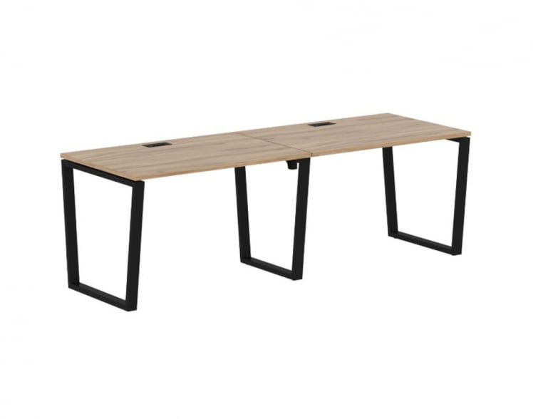 Бенч-система ЕДИС ЕВВСТ 2380 Дуб Денвер светлый Черный / EDIS EVWST_0