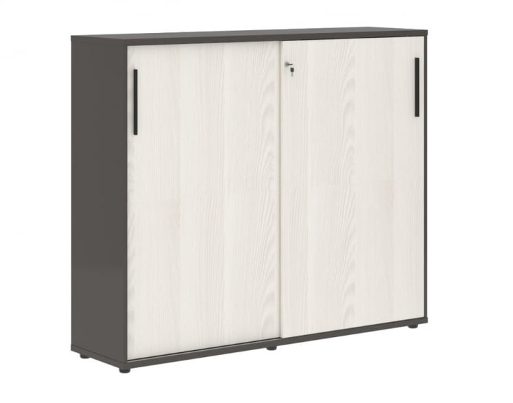 Шкаф с дверьми-купе ЕДИС ЕМC 1643 Ясень Траун Черный Мокко / EDIS EMC_0