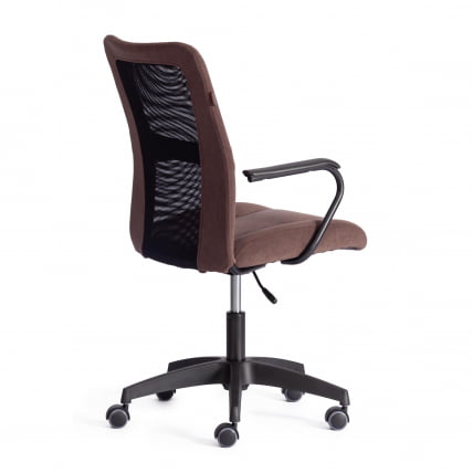 Кресло STAFF STAFF флок/ткань, коричневый/черный, 6/W-11_2