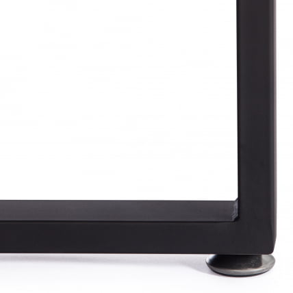 Комплект (стол, 4 стула) QUADRON (mod. PT14) Стол: МДФ/металл, стул: металл/шенилл, 100х100х73 см, 69х56х71 см, Beige (Бежевый) LY1701-4/черный_13