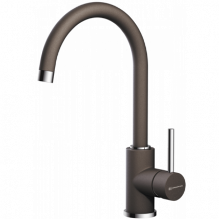 Смеситель Omoikiri Shinagawa-Dc/Латунь/Гранит/Темный Шоколад_0