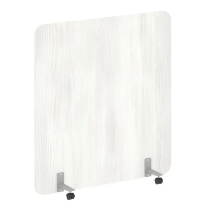 Перегородка на металлических опорах, на роликах R-line DP.R-140-150 Снежная Патина_0