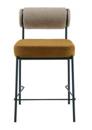 Стул полубарный Ponpoun ПБ бежевый терракотовый_2