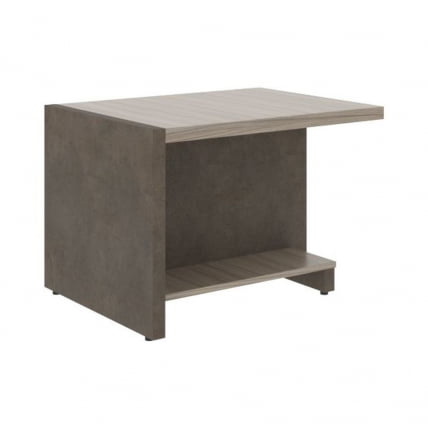 Стол журнальный WOOD&STONE СФ-531601 Дрифтвуд Бетон Чикаго темный_0