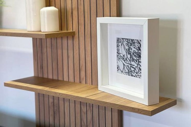 Надстройка (Полка) Моди MGM-04 дуб крафт золотой_5