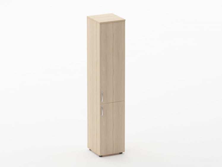 Шкаф высокий закрытый Glassy 6.19.13Пр Туя_0