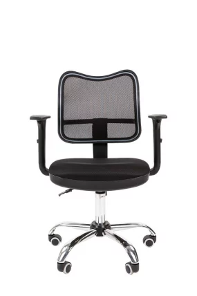 Офисное кресло для оператора CХАИРМАН 450 Хроме Нев Черный / CHAIRMAN Chrome New_1