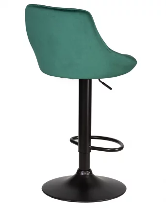 Стул барный DOBRIN LOGAN BLACK Зеленый велюр MJ9-88_3
