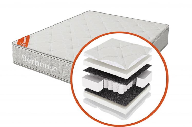 Матрас Мега ППУ 10 (Берхоусе) Размер: 1800х1950 мм / Mega (Berhouse)_0
