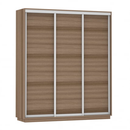 Шкаф-купе трехдверный Экспресс Трио Элемент 1800х2400х Ясень шимо тёмный / 1800х2400h_0