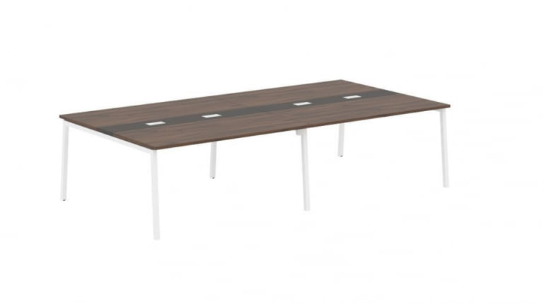 Переговорный стол ЕДИС ЕЛCТ 3116 Дуб Денвер темный Мокко Белый / EDIS ELCT_0