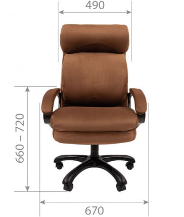 Кресло руководителя CHAIRMAN 505 HOME NEW Голубой_4