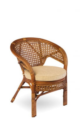 Кресло Пеланги, подушка на молнии Pelangi 02/15-3 молочный шоколад_0