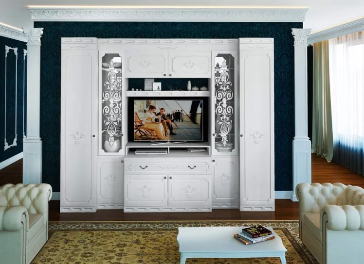 Гостиная Мария Луиза 1 Бодега Белый_5