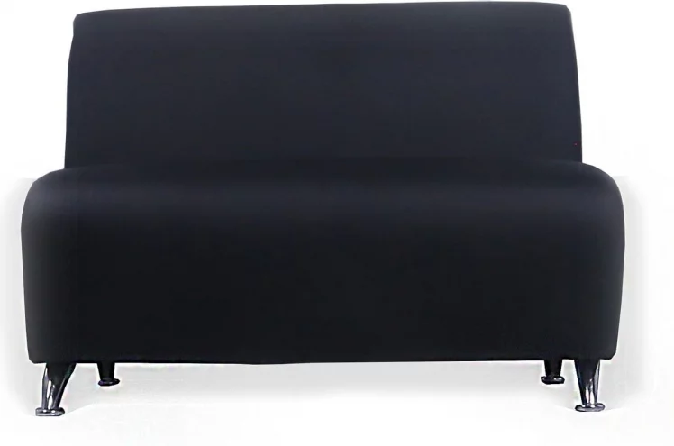 Диван Интер хром 2х местный (Экотекс 3015)_0