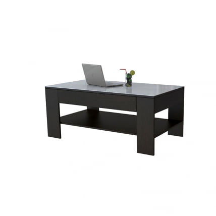 Стол журнальный BeautyStyle 26 Венге/стекло белое_0