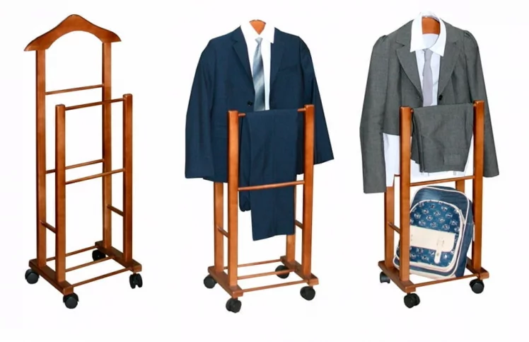 Вешалка напольная 460х360х1090 Орех полиуретан_0