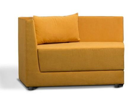 Диван с одноярусной спинкой правый Элемент 2В1 Желтый_0