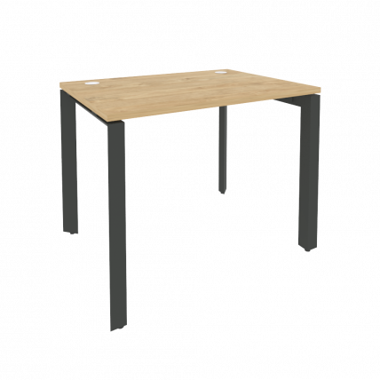 Стол рабочий на П-образном м/к ONIX O.MP-SP-1.7 Тиквуд Светлый/Антрацит_0