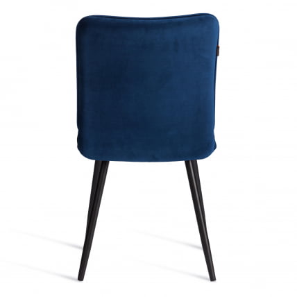 Стул обеденный Бари ЛТ, велюр, Блуе (синий), 41х55х89 см / Bari LT, Blue_3