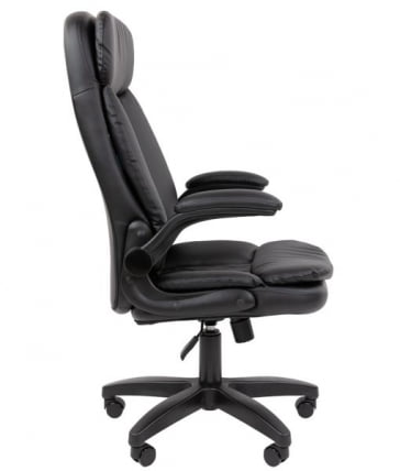 Кресло офисное CХАИРМАН 533 экокожа Черный / CHAIRMAN_2