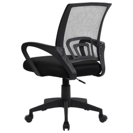 Кресло CРОМЕКС (КРОМЕКС) Топ CХ-695 сетка/ткань ТВ черное / CROMEX Top CH-695 TW_5