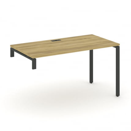 Стол надставка на опорную тумбу CONCEPT CN.OSN-003 Дуб Винченцо Антрацит_0