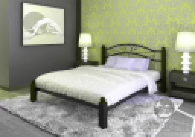 Кровать Надежда Lux 1600х1900 Черная_1