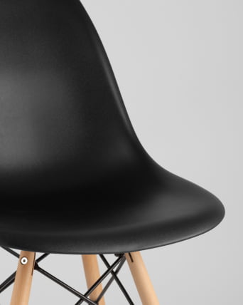 Стул Еамес ДСВ Черный / Eames DSW_7