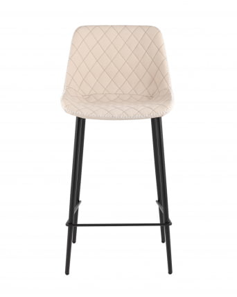 Стул барный Арч экокожа светло-серый / Arch_1