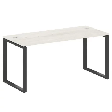 Стол письменный на О-образном м/к METAL SYSTEM БО.СП-4 Наварра/Антрацит_0