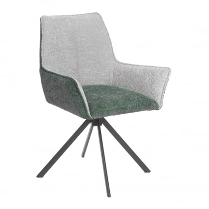 Стул Murano/Мурано опора 360, букле, изумруд-опал (Betsy)_0