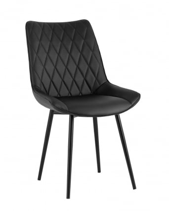 Стул Дарвин экокожа Черный_0