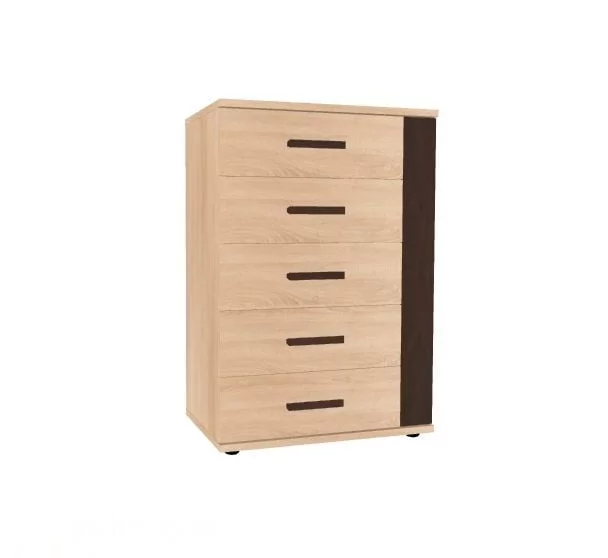 Комод BAUHAUS 10 Дуб Сонома/Орех шоколадный (спальня)_0