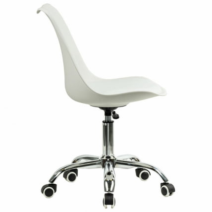 Офисное кресло BRABIX Eames MG-310 CH экокожа Белый_1