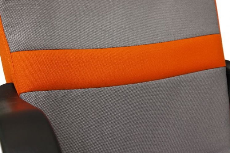 Кресло офисное СН757 Серый-Оранжевый С27-С23_5