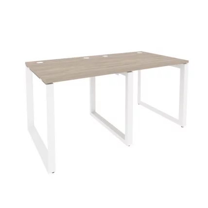 Рабочая станция на О-образном м/к ОНИКС О.МО-РС-2.0.8 Дуб Аттик/Белый / ONIX O.MO-RS-2.0.8_0
