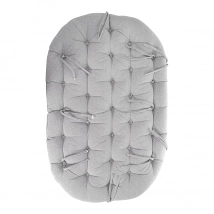 Диван MAMASAN/МАМАСАН 23/02 W /с подушкой/ 169х102х80 см, Cognac (коньяк), матрац 182х119 см, ткань серо-бежевая 3М 16/2_12