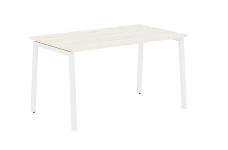 Стол письменный ЕДИС ЕЛСТ 1380 Ясень Траун Белый / EDIS ELST_0