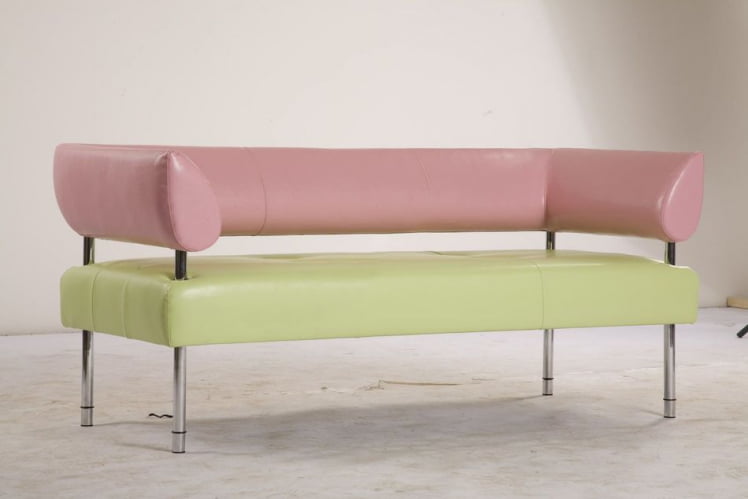 Диван трехместный с подлокотниками Бизнес М-44/6_4