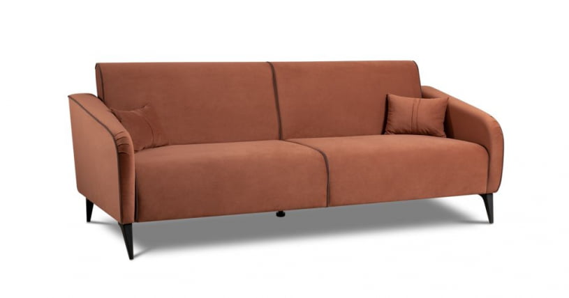 Диван-кровать НОЭЛЬ ТД 445 Велутто 55 терракотовый_0