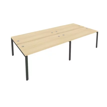 Рабочая станция на 4 раб.места Metal System Б.СМ-4.4 Акация/Антрацит_0