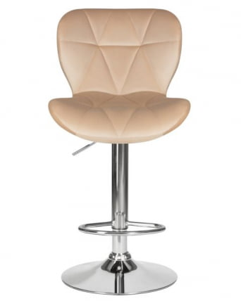 Стул барный ДОБРИН БАРНИ (бежевый велюр (МДЖ9-10)) 2 шт / DOBRIN BARNY (MJ9-10))_7